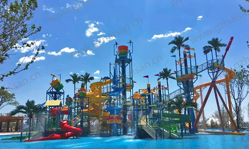 辽宁葫芦岛欢乐龙湾温泉水乐园水寨 辽宁葫芦岛欢乐龙湾温泉水乐园水寨