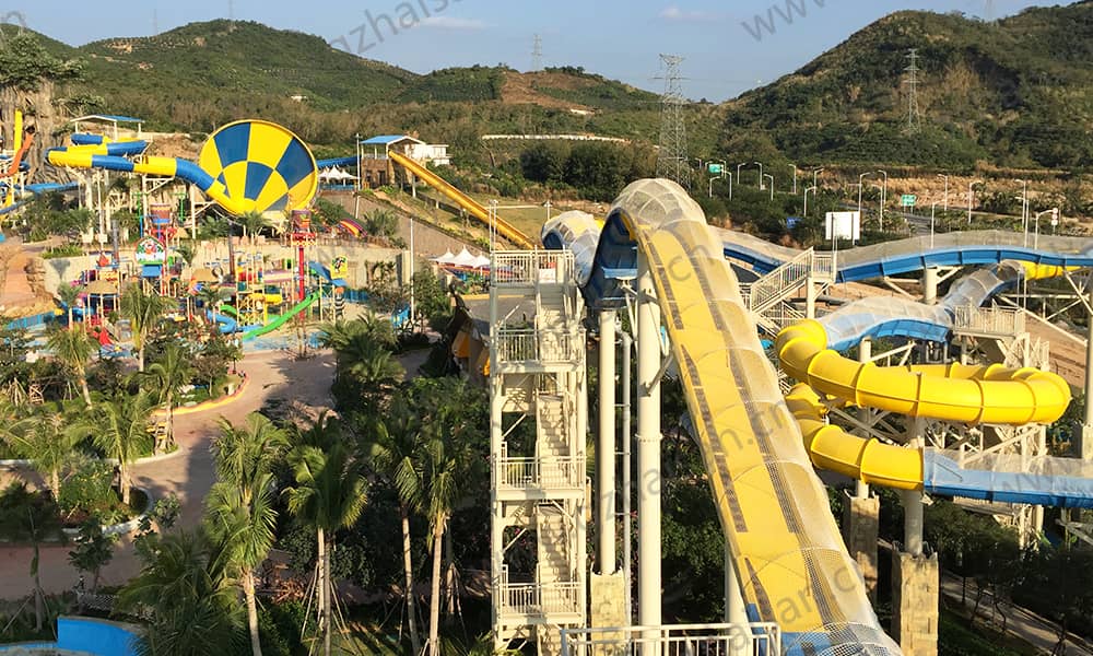 海南三亚梦幻水上乐园实景 海南三亚梦幻水上乐园实景